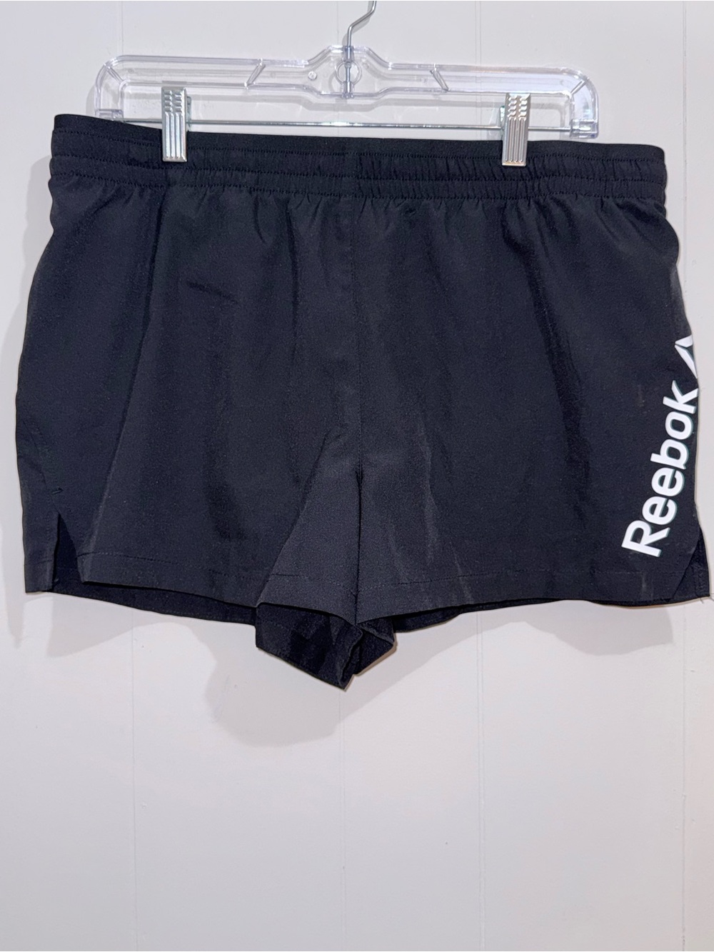 Reebok Black Staple Running Shorts Size Large EUC